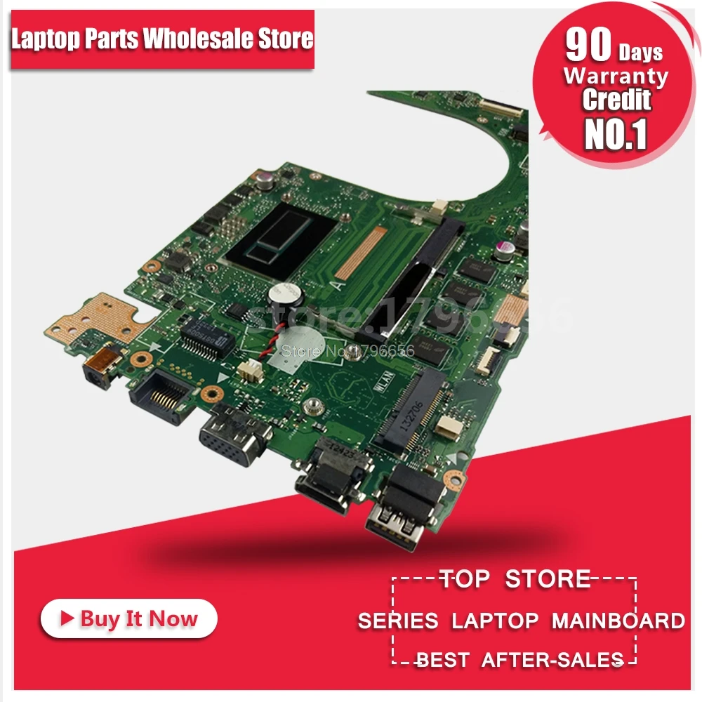  For ASUS PU401 PU401L PU401LA 4G-I7-4500 Laptop Motherboard System Board Main Board Card Logic Boar