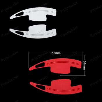 

Car Steering Wheel Shift Paddles Extension Kit Decoration Sticker For A/udi A4L 17 5 colors Shifter Blade type