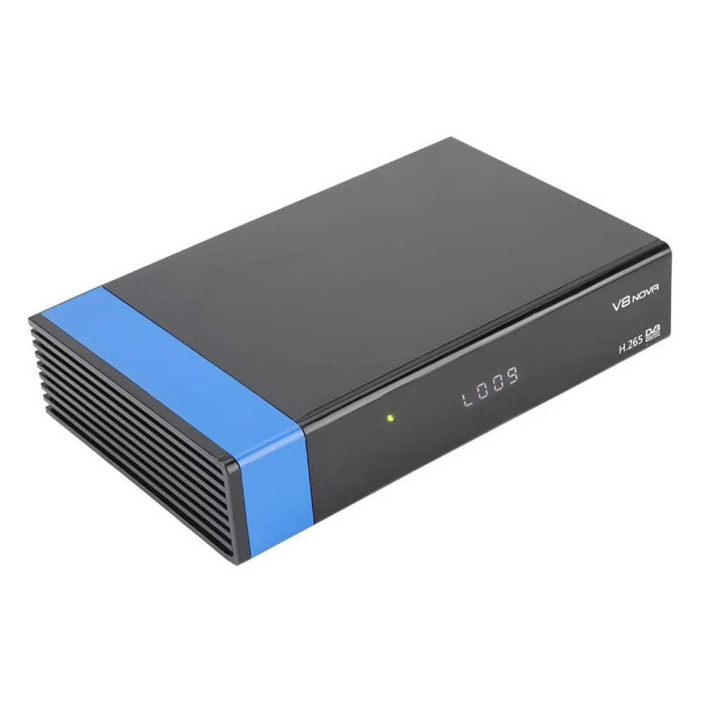 Freesat Gtmedia V8 Nova Blue DVB S2 ТВ спутниковый приемник декодер 1 год Европа clines cccam H.265 встроенный Wifi Full HD 1080p