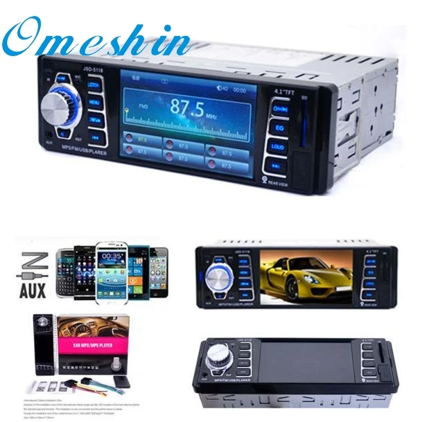 

New Arrival In Dash Car MP5 Player USB/TF MP3 Stereo Audio Receiver Bluetooth FM Radio