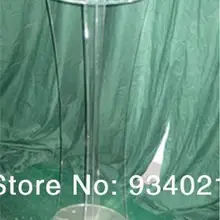 Лидер продаж ясно 12 мм толщина круглый верх-акрил Lectern стенд мастерской серии