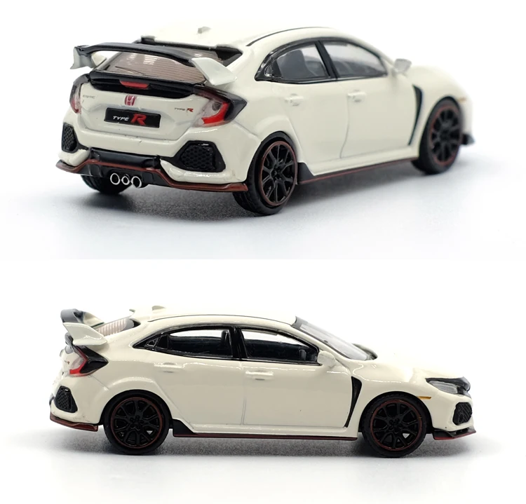 1: 64 TSM модели Honda Civic Тип R литья под давлением модель автомобиля Мини GT литья под давлением металлические игрушки подарок на день рождения для детей мальчик другой