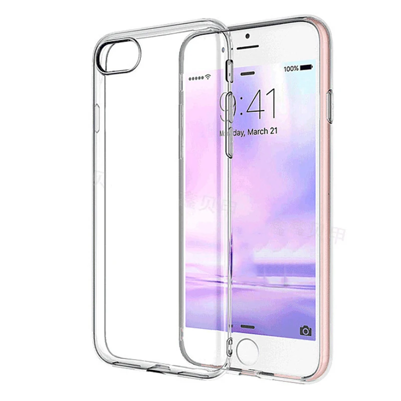 

Ultra thin Clear TPU Silicone Case for iPhone 5 5s 6 7 8 Plus Protect Rubber Phone Case for iPhone X XS MAX XR 5C soft shell