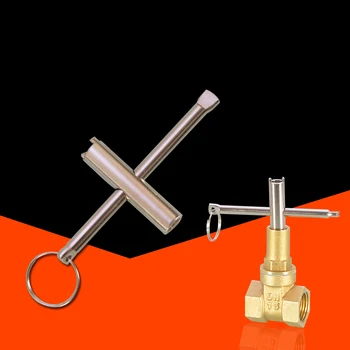 

Two Way Brass Gate Valve Female Thread ND25 1 inch With Lock For Oil Water Gas Security