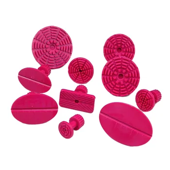 

Suction Cup Suckers Glue Tabs Auto Body Pulling Paintless Dent 10Pcs/set Repair Tools Glue Tabs Dent Removal Body Repair Kit