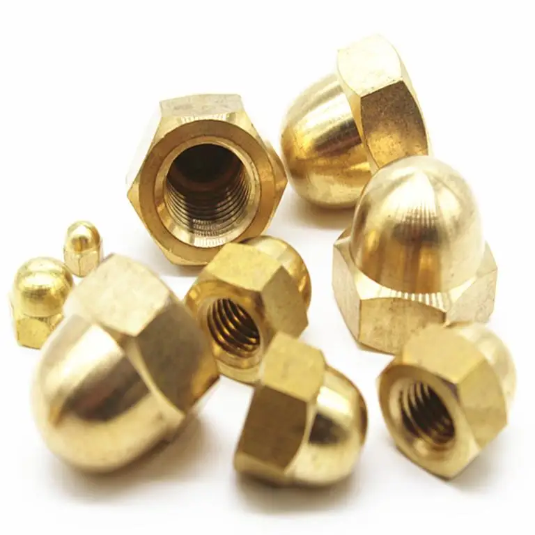 Acorn Nuts Brass M3 M4 M5 M6 M8 M10 M12 M14 M16 Cap Hex Nuts Decorative