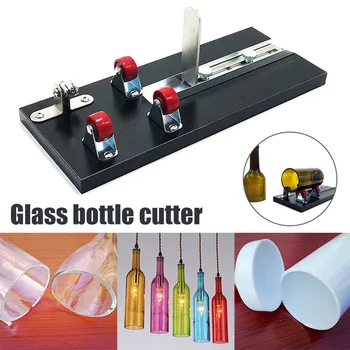 

DIY Glass Bottle Cutter Aluminum Alloy Better Cutting Control Create Glass Sculptures CLH@8
