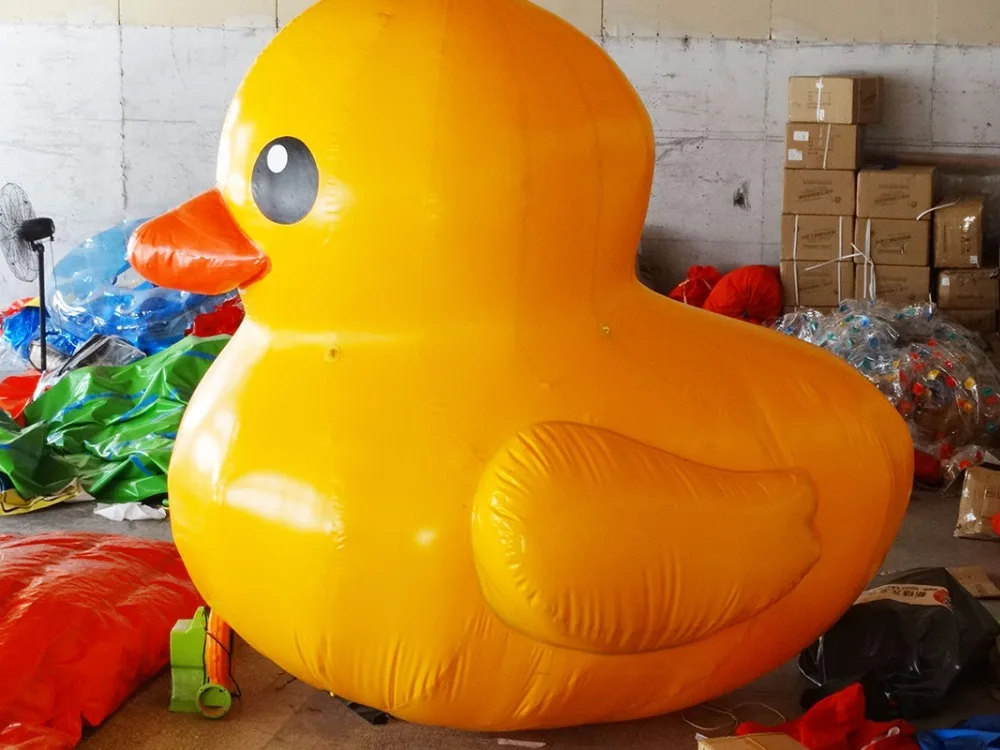 

big inflatable yellow duck for outdoor advertising, air tight durable giant inflatable yellow duck for sale