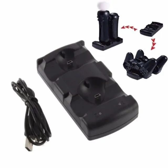 Special Price 2in1 Dual Charging USB Powered Dock Charger For Sony PlayStation 3 Controller Joystick For Sony PS3 Controle and Move Navigation Special Price 2in1 Dual Charging USB Powered Dock Charger For Sony PlayStation 3 Controller Joystick For Sony PS3 Controle and Move Navigation