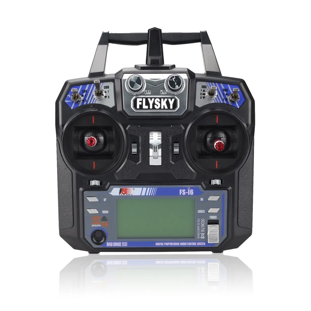 FS Flysky I6 i6 2 4G 6ch передатчик RC контроллер с iA6B X6B A8S IA6 iA10B приемник для самолета Heli UAV