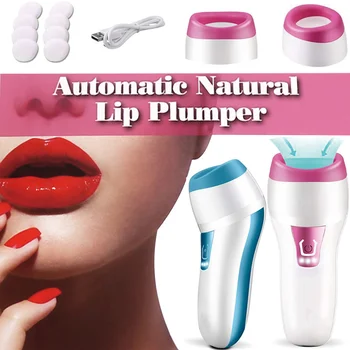 

Electric Lip Plumper Device Automatic Fuller Enhancer Intelligent Function USB Charging Thicker Big Lip Plumping Tool Candy Lips