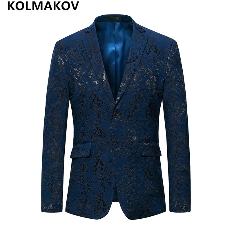 2019 New iBrandi Mens Printed iBlazersi iCottoni Male iBlazeri Men 