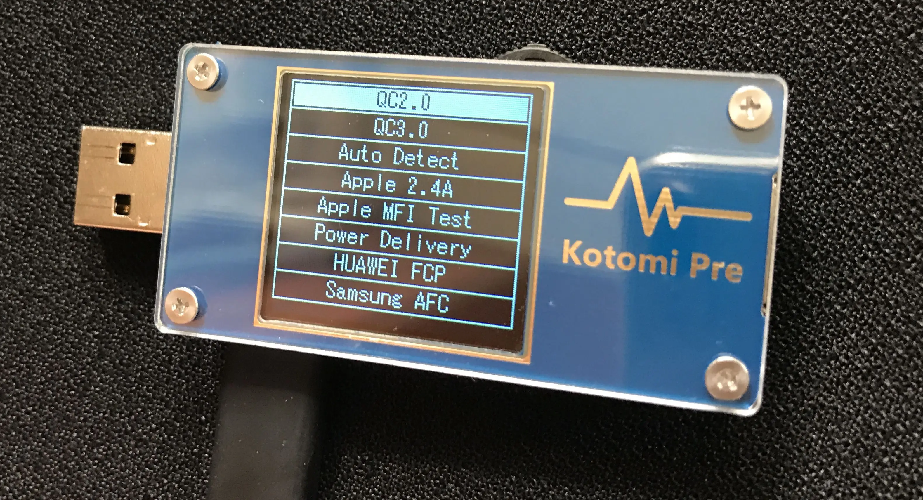 Kotomi премиум USB измеритель напряжения USB Настольный QC/PD триггер PD измерительный прибор Kotomi Pre