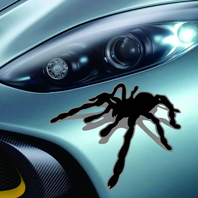 

2PCS Auto Products 3D Solid Shadow Spider Simulation Sticker Hot Selling Simulated Spider Crab Car Sticker Car Decoration Tz039