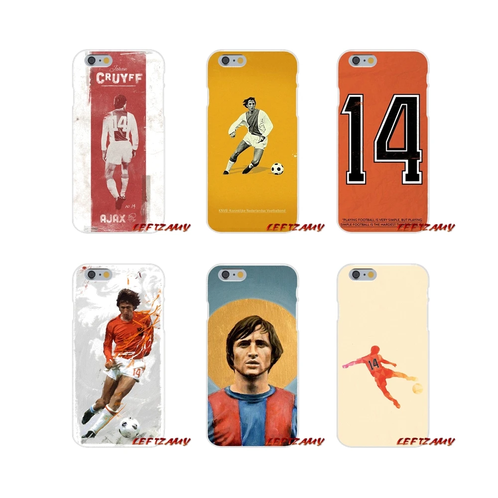 Голландский футболист Johan Cruyff для Xiaomi Redmi Note 6A MI8 Pro S2 A2 Lite Se MIx Max 2 3 F1 Oneplus 6T