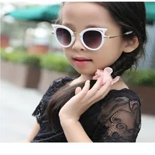 Ywjanp детские солнцезащитные очки для девочек бренд кошачий глаз детские очки для мальчиков UV400 объектив Детские солнцезащитные очки Симпатичные очки оттенки очки