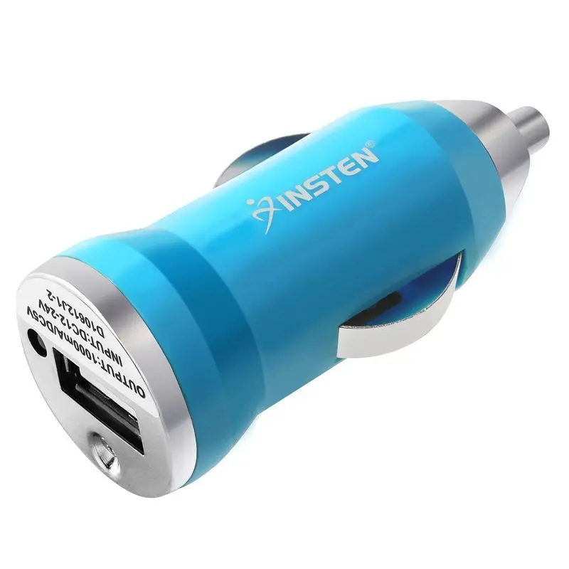Mini Insten Bullet USB Car Charger 5V 1A Charging Adapter for iPhone Samsung Smartphones | Мобильные телефоны и