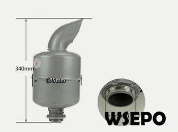 

OEM Quality! Muffler/Silencer Assy for ZS1110/ZS1115 4 Stroke Small Water Cooled Diesel Engine