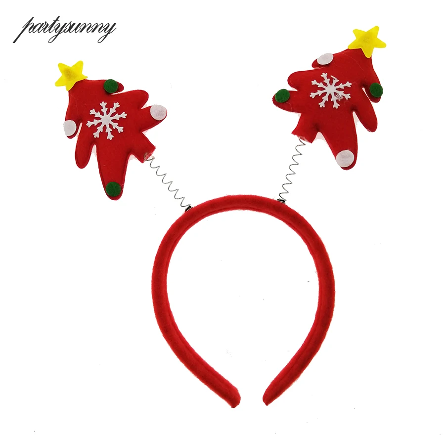 Hot Sale 1PC Christmas Headband Santa Xmas Hair Band Clasp Headwear Head Hoop Party Hairband head hoop Christmas