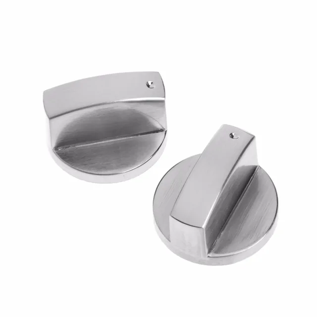 Cheap 2Pcs Universal Cooker Oven Gas Stove Control Range Knob Switch Replacement Metal 