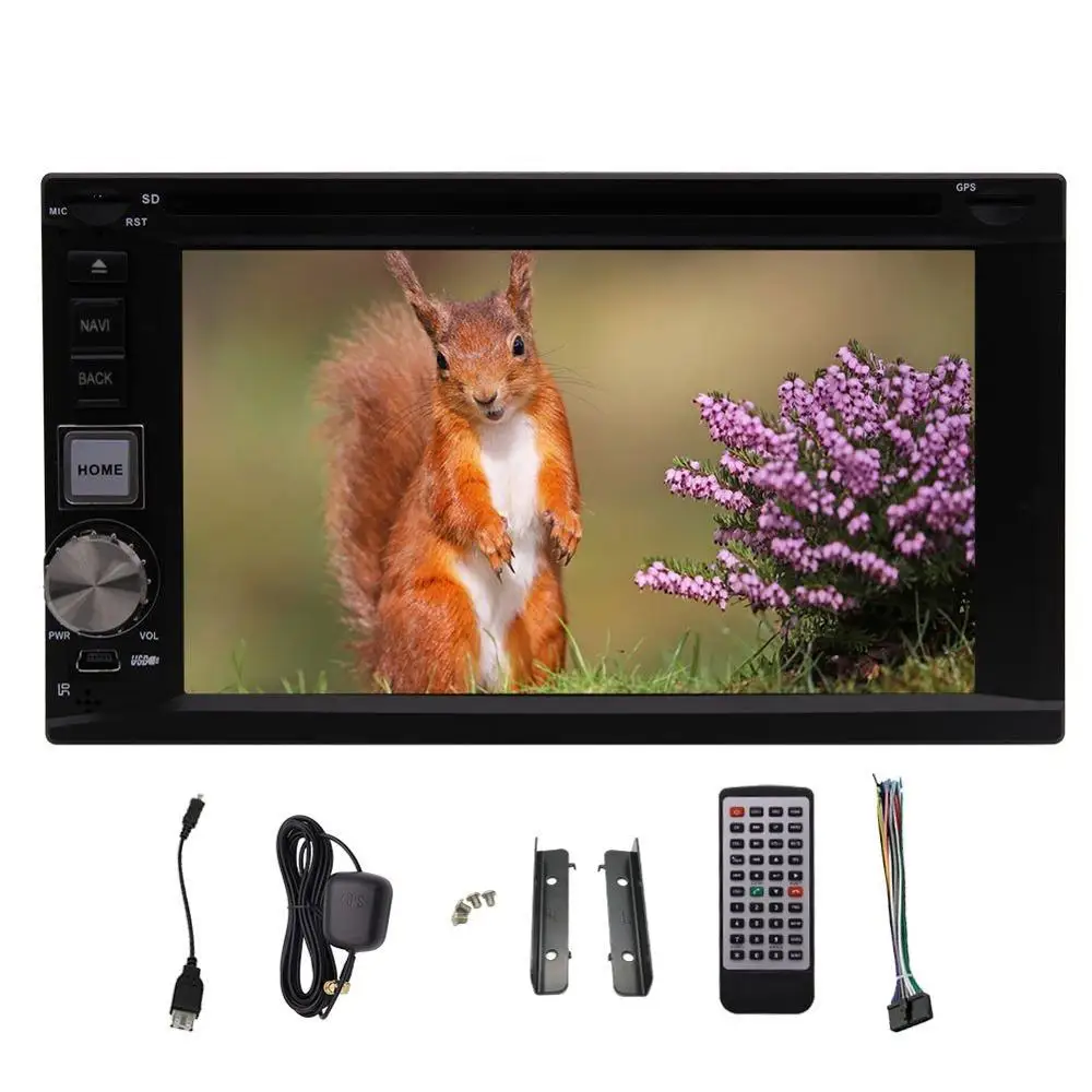 

2Din Head Unit Android 6.0 Car headunit GPS DVD Player CAM-IN Autoradio Stereo FM/AM RDS Radio Bluetooth WIFI supports OBD 3G/4G
