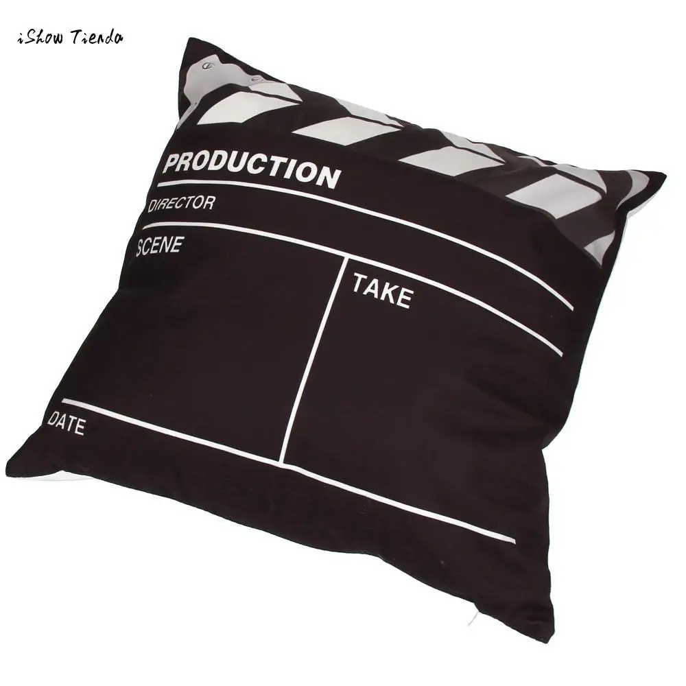

ISHOWTIENDA 1PC 45cm*45cm Movies Playing Board Super Soft Pillow case Sofa Waist Throw Cushion Cover Home Decor New