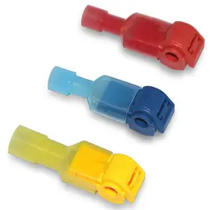 60/120PCS Cable Wire Connectors Terminals Crimp Scotch Lock T Tap Quick Splice Electrical Car Audio Terminator 22-10AWG Kit