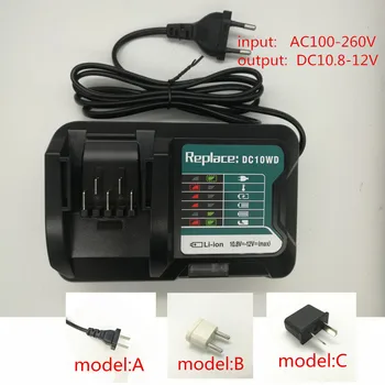 

AC100-260V Charger Replace for MAKITA 10.8V 12V DC10WD BL1015 BL1016 FD05 DT03 RJ03Z SH02Z PH04Z
