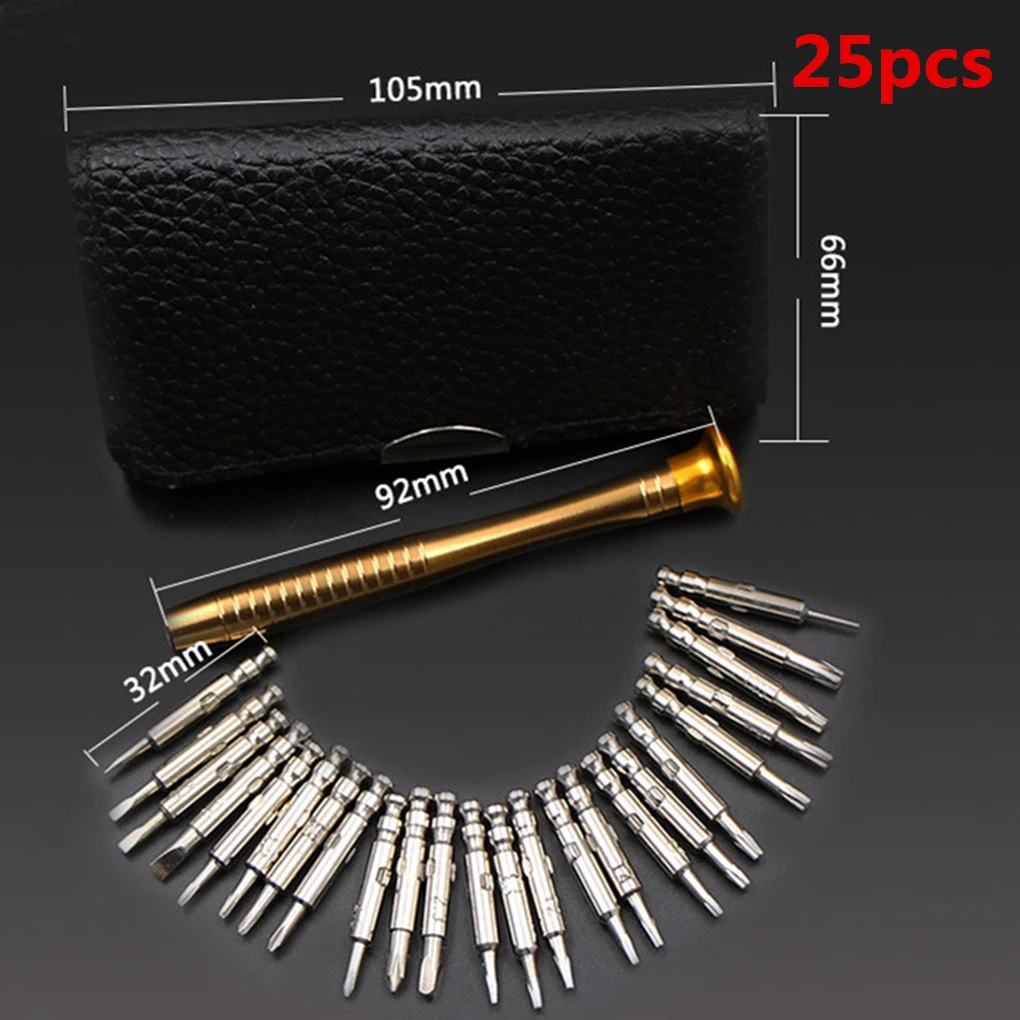 

25 Combined 1 Multifunction Manual Screwdriver Bit Set Mobile Phone Repair Tool