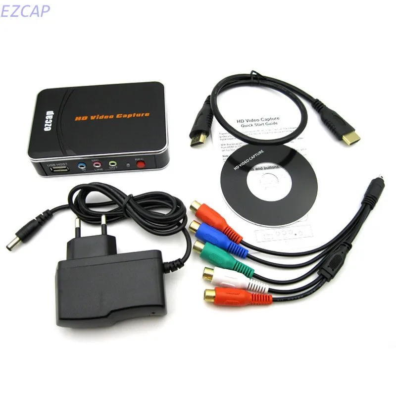 2017 새로운 hdmi 비디오 오디오 캡처 변환기, HDMI/ypbpr을 USB 플래시 디스크/HDMI 장비로 변환, pc 필요 없음, 무료 배송