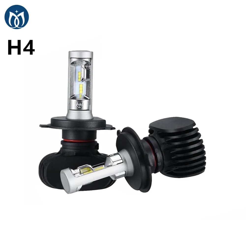 

H4 Car LED Headlight Bulbs Conversion Kit 8000LM S1 Super White Auto Fog lamp 50W Hi/Low Beam Replace for Halogen HID Bulbs