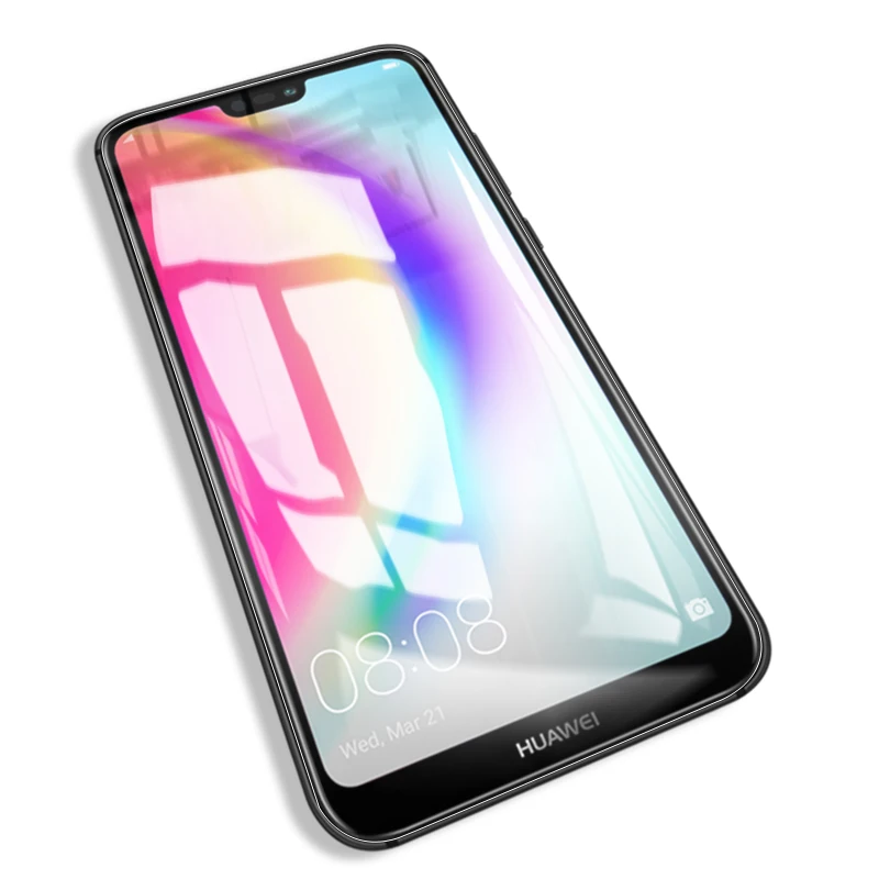 

HOPELF Full Cover Tempered Glass for Huawei P20 Lite Glass on Screen Protectve Phone Glass for Huawei P20 Lite Tempered Glass