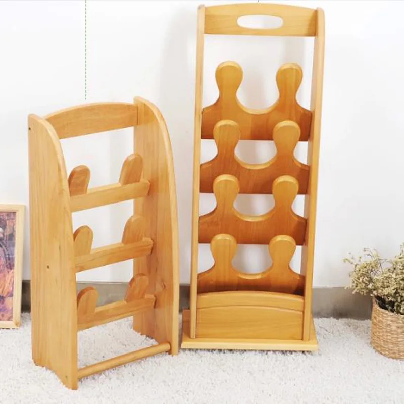 100% oak shoe rack,3 layers and 4 layers, solid wood storage rack,wooden living room furniture