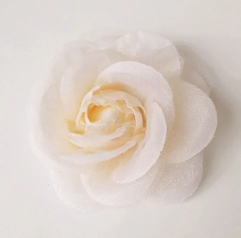 Искусственные головки цветов пряжа с пряжей Милая Роза имитация цветок DIY цветок корсаж брошь аксессуары для одежды обувь fl - Цвет: Цвет: желтый