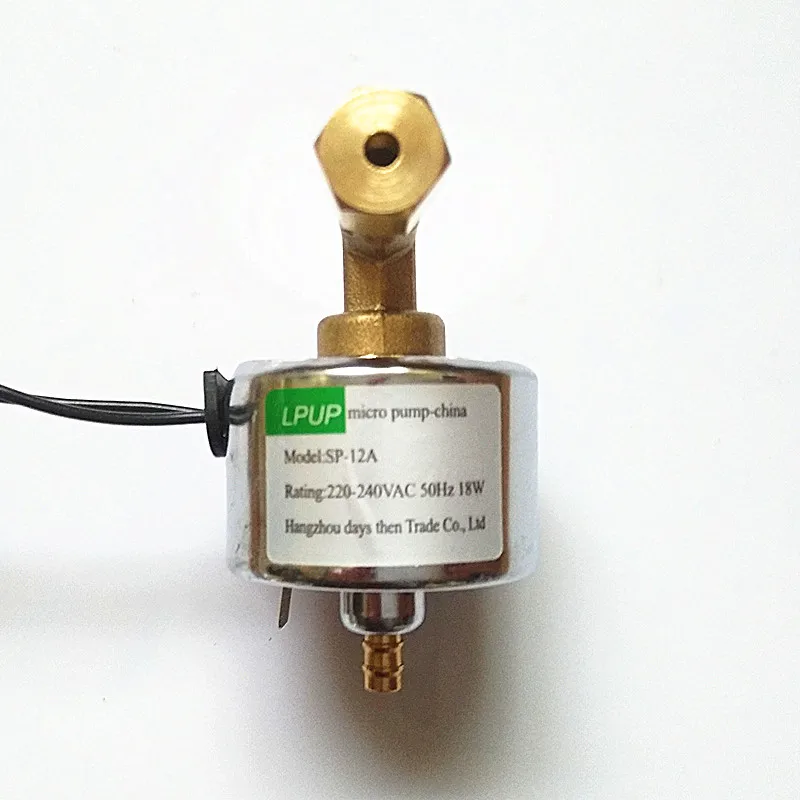 

smoke machineoil pump SP-12A Voltage 220-240VAC-50Hz Power 18W