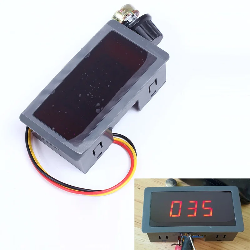 Digital PWM Motor Speed Controller – DC 6-60V, 30A, With Encoder Knob & Frequency Adjust