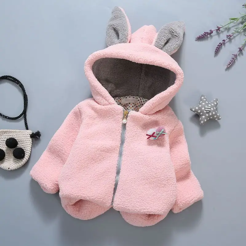 

Children outerwear cotton winter Baby Girls Hooded coats Jacket Kids Coat children's boys clothing Thick Down Parkas