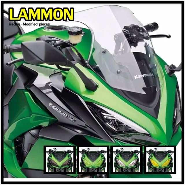 

FOR KAWASAKI Z1000SX Ninja1000 2017 2018 Motorcycle Accessories Headlight Protection Guard Cover