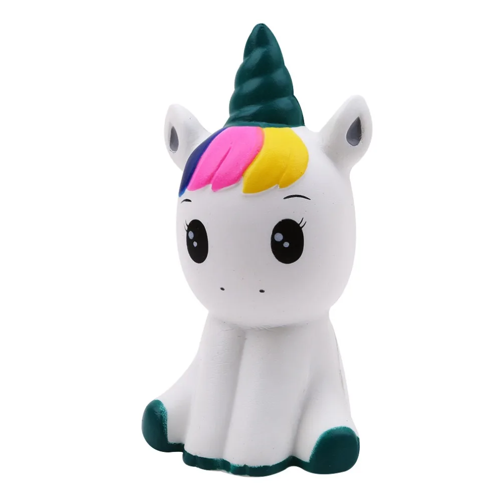 2 шт a Unicorn Horse Squishy Charm медленный рост игрушки офисные гаджеты интересные игрушки подарки анти-стресс животное креативный Squishy