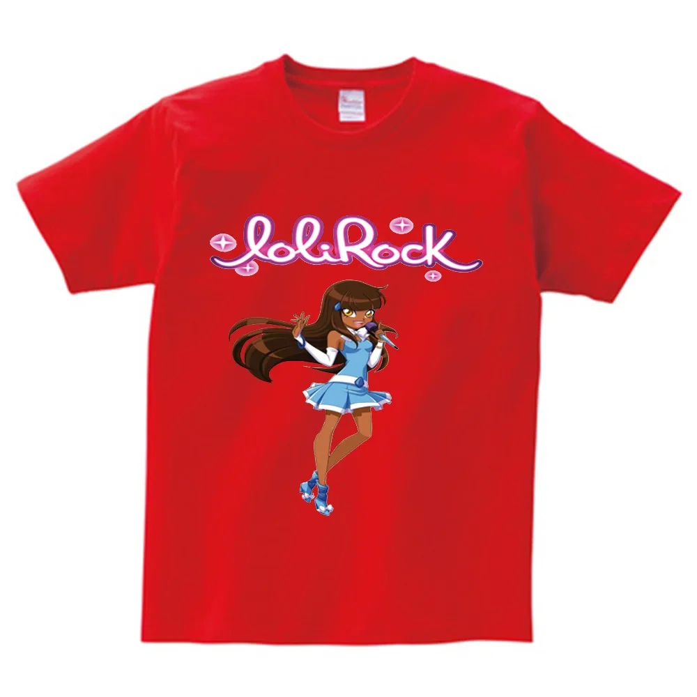 

LoliRock Magical Girl Children T Shirt Lovely Funny Teeshirt Boys Girls 2018 Leisure Short Sleeve Tops Tee for baby NN