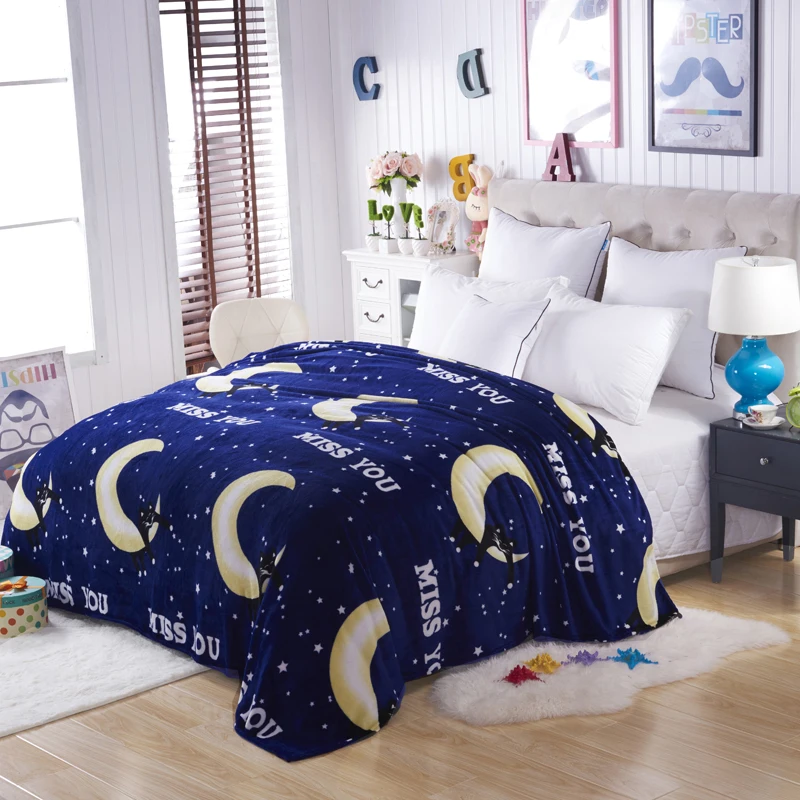 

wholeSale Sleep Wish Plaids and Bedspreads to  Sofa Travel Throw Blanket Fleece Bedding Throws on Sofa/Bed/Car Portable Plaids