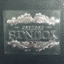 Пользовательские серебро/золото/красный/зеленый/Красная Наклейка металлическая этикетка с логотипом