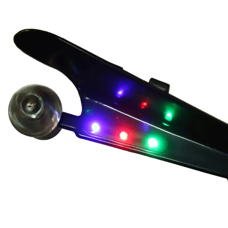 

2pcs Wind Powered Car Front Windscreen Wiper 3-Color LED Light Lamps Daytime Driving Light Lamp Journey Edge Escape Explorer New