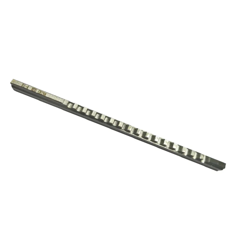 4mm B1 Push-Type Keyway Broach Metric Size HSS Keyway Cutting Tool for CNC Router Metalworking