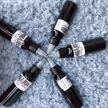 5 бутылок черный бренд Dynamic, краска для татуировок 30 мл 100 г Перманентный макияж микропигмент для боди-арт тату живопись косметика