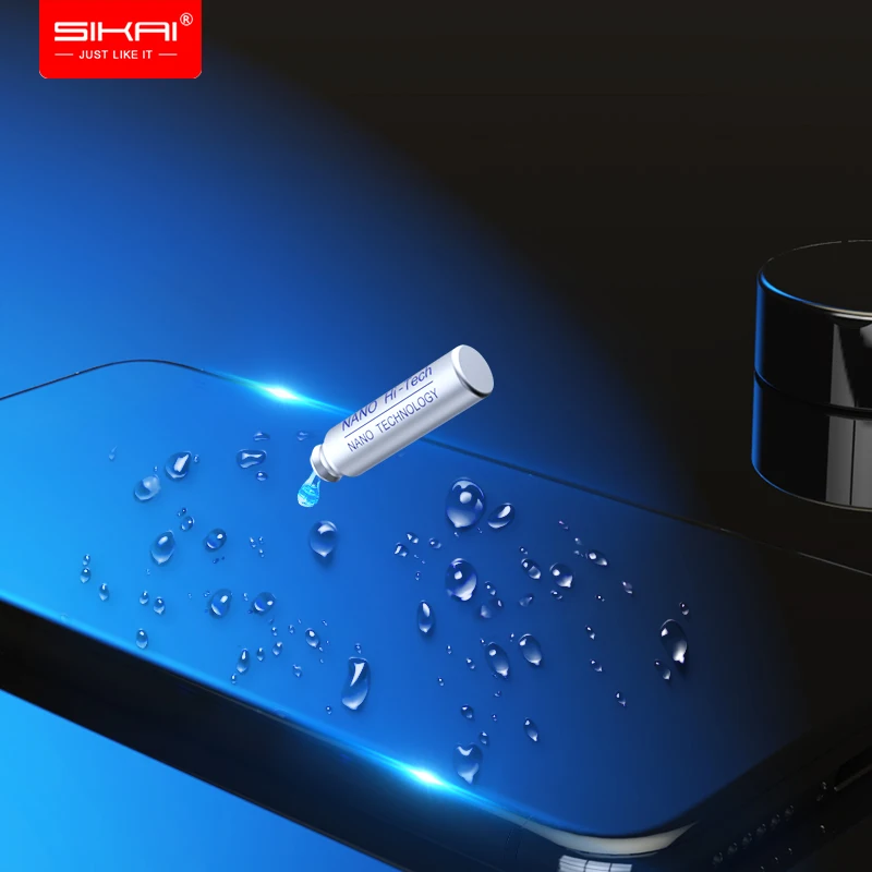 

Liquid Screen Protector Cases SIKAI NANO Hi-tech For iPhone iphone Samsung Universal Invisible Tempered Glass Film
