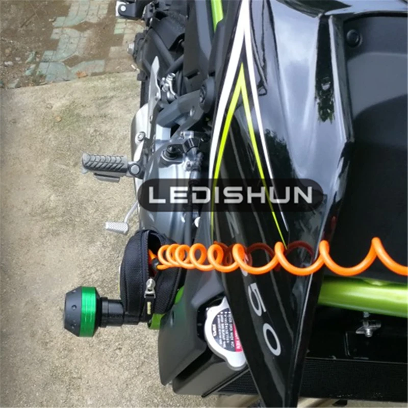 Слайдеры рамы мотоцикла для Kawasaki Z650 NINJA650 Z 650 NINJA 1718 защитная крышка двигателя