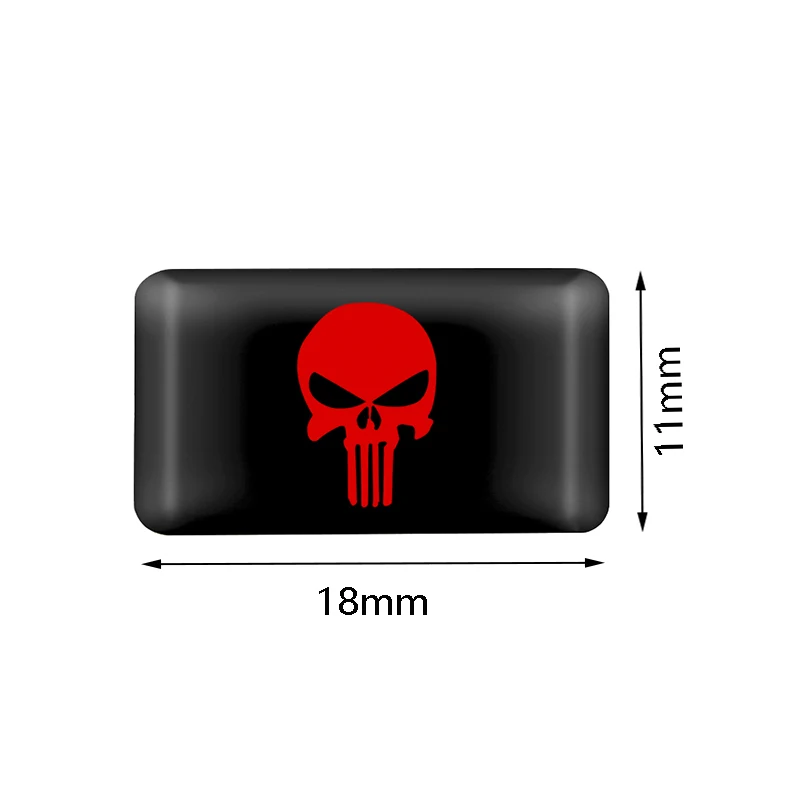40 шт./лот, наклейки на автомобиль, Каратель, Череп, декоративный значок, эмблема, наклейки на автомобиль, наклейки на мотоцикл, Стайлинг автомобиля, автомобильные аксессуары