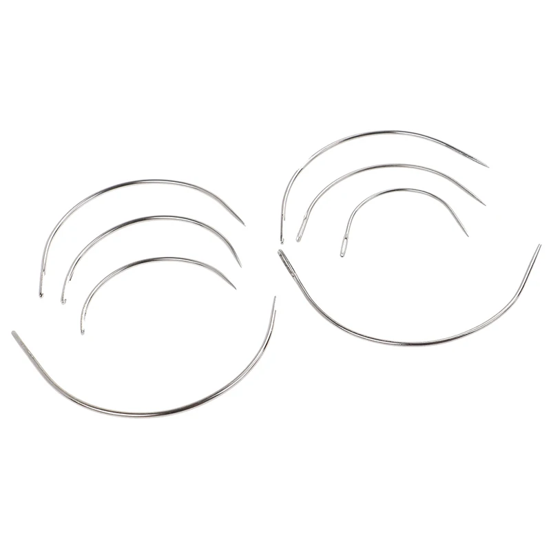 

25Pcs/Lot C Type Curved Mattress Needles Hand Sewing Home Household Repair Sewing Needles C Type Needle