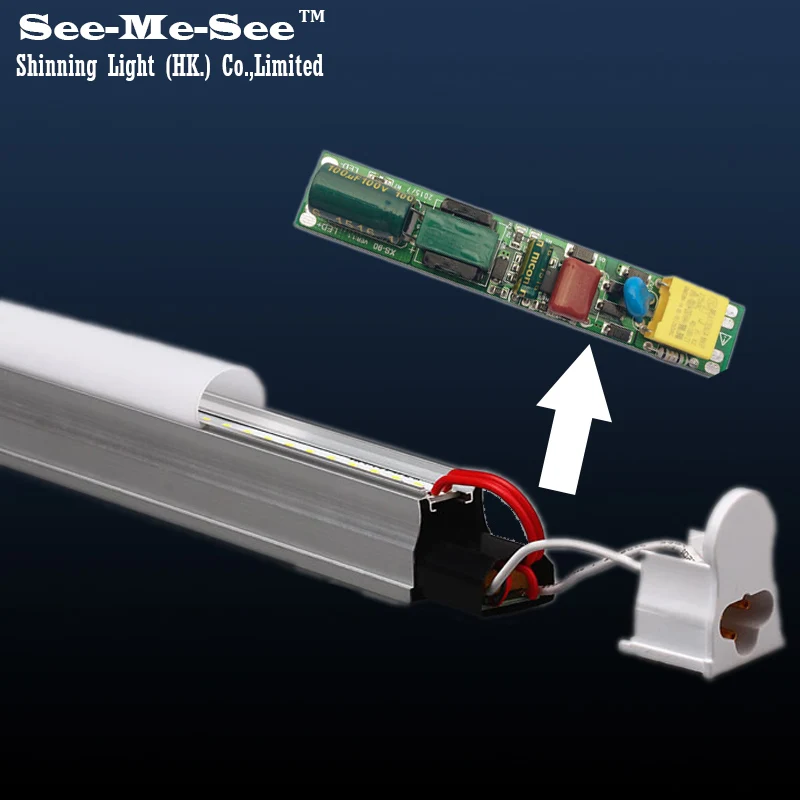 1ft 2ft 3ft 300 мм 600 мм 900 мм 4 Вт 10 Вт 14 AC85-265V высокий коэффициент мощности, высокая яркость t5 светодиодные трубки